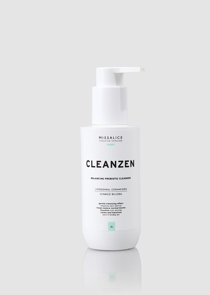 CLEANZEN / prebiotic facial cleanser 150g