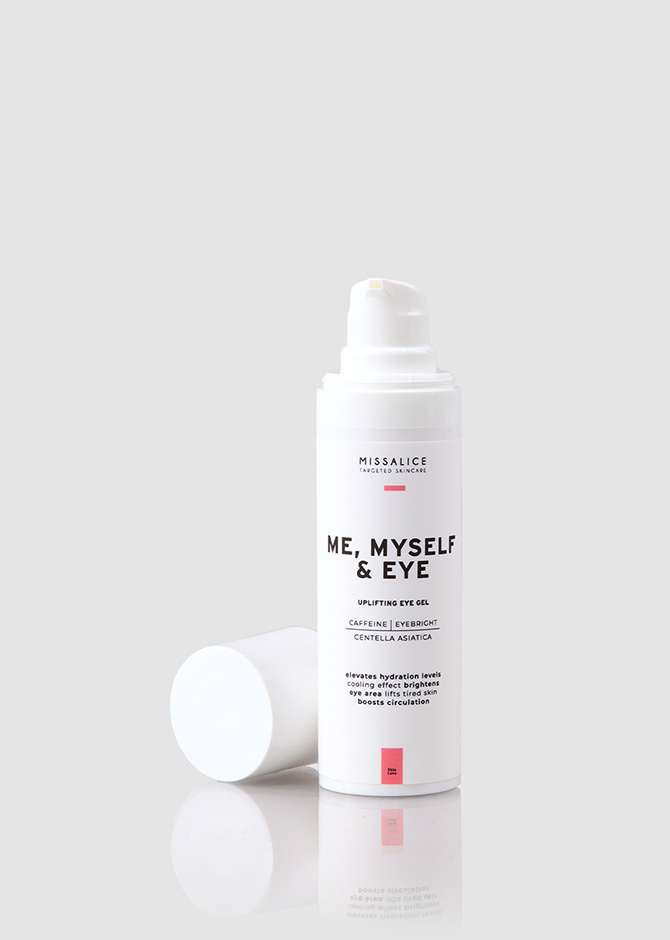 ME, MYSELF & EYE / hydrating caffeine gel for skin around the eyes